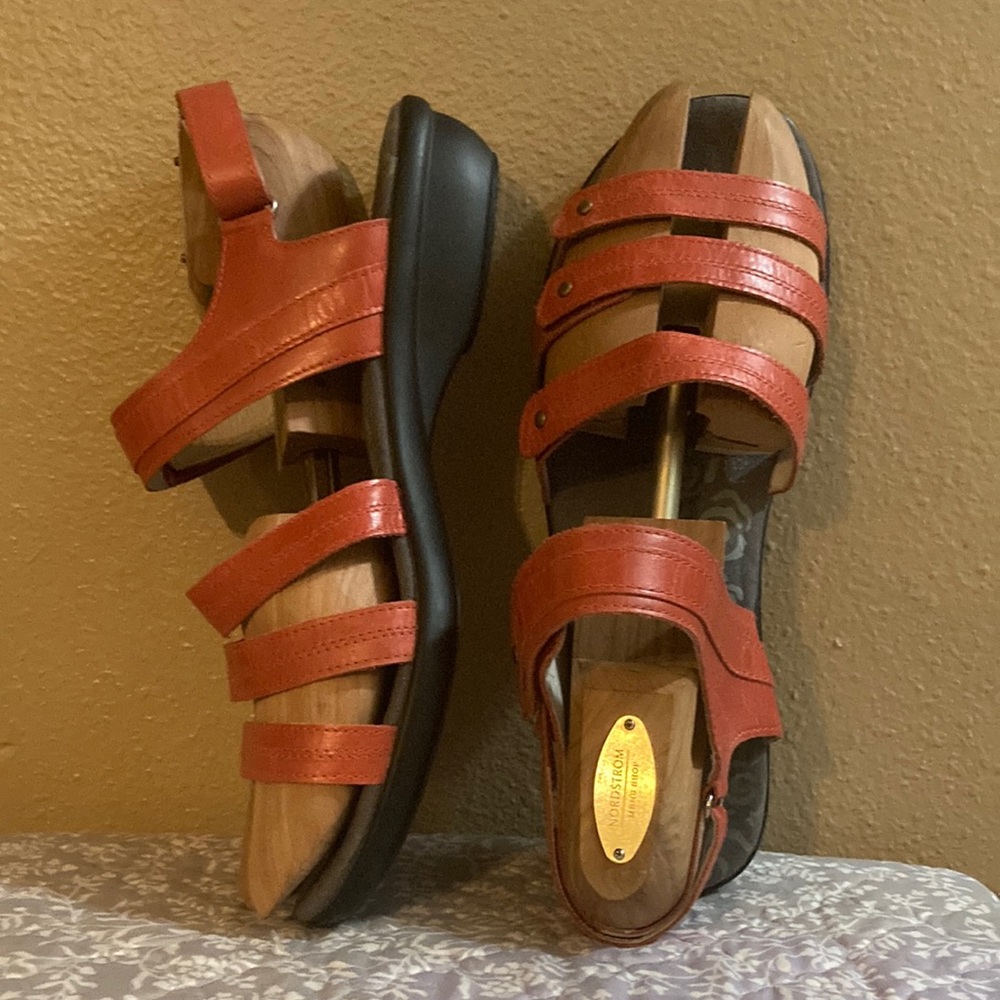 PROPET Sandals WSX003L velcro ORTHOTIC Shoes LEATHER comfort SLIDES WOMENS 11